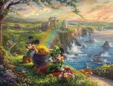  Mickey Pintura - Mickey y Minnie en Irlanda TK Disney